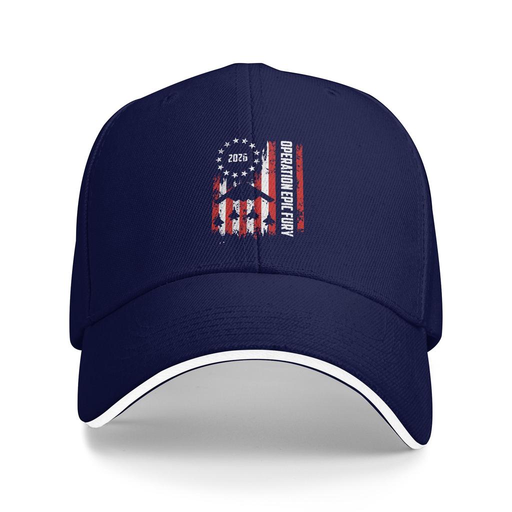Gorra De Béisbol Casual Operation Epic Fury Gorra Trucker Kpop Rock Ajustable Estilo Urbano Para Parejas Gorra Snapback De V