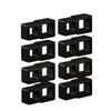 1-10pcs Silicone Door Stoppers Shock-Absorbing Wall Protectors Silent Door Handle Buffers for Home and Office Use