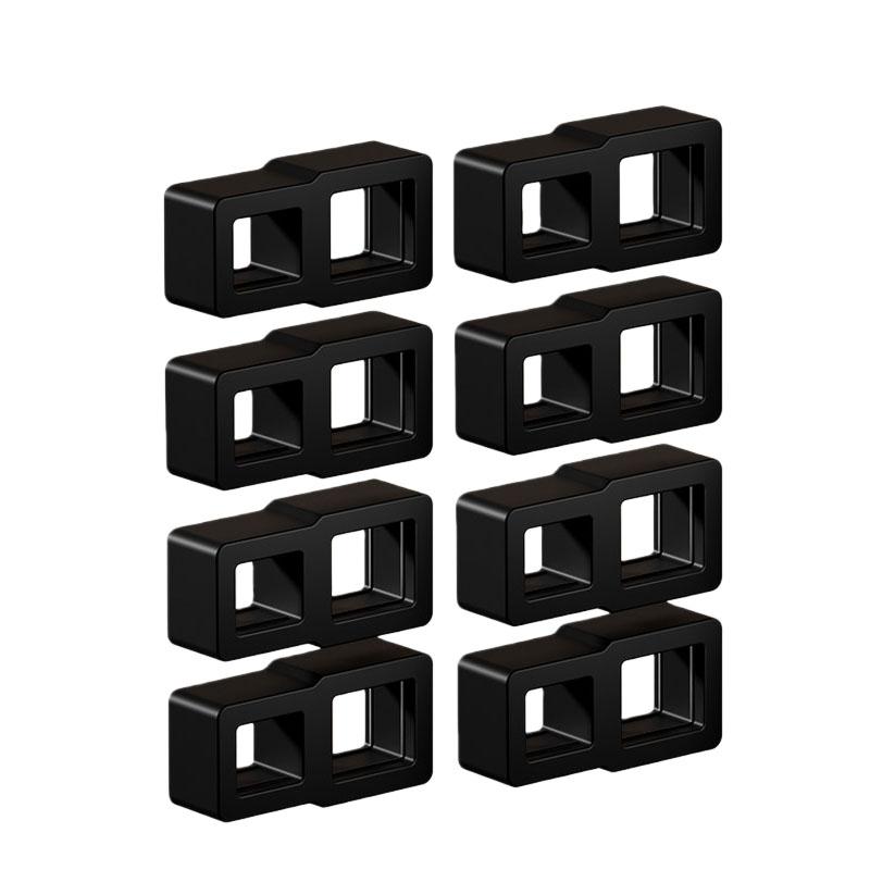 1-10pcs Silicone Door Stoppers Shock-Absorbing Wall Protectors Silent Door Handle Buffers for Home and Office Use