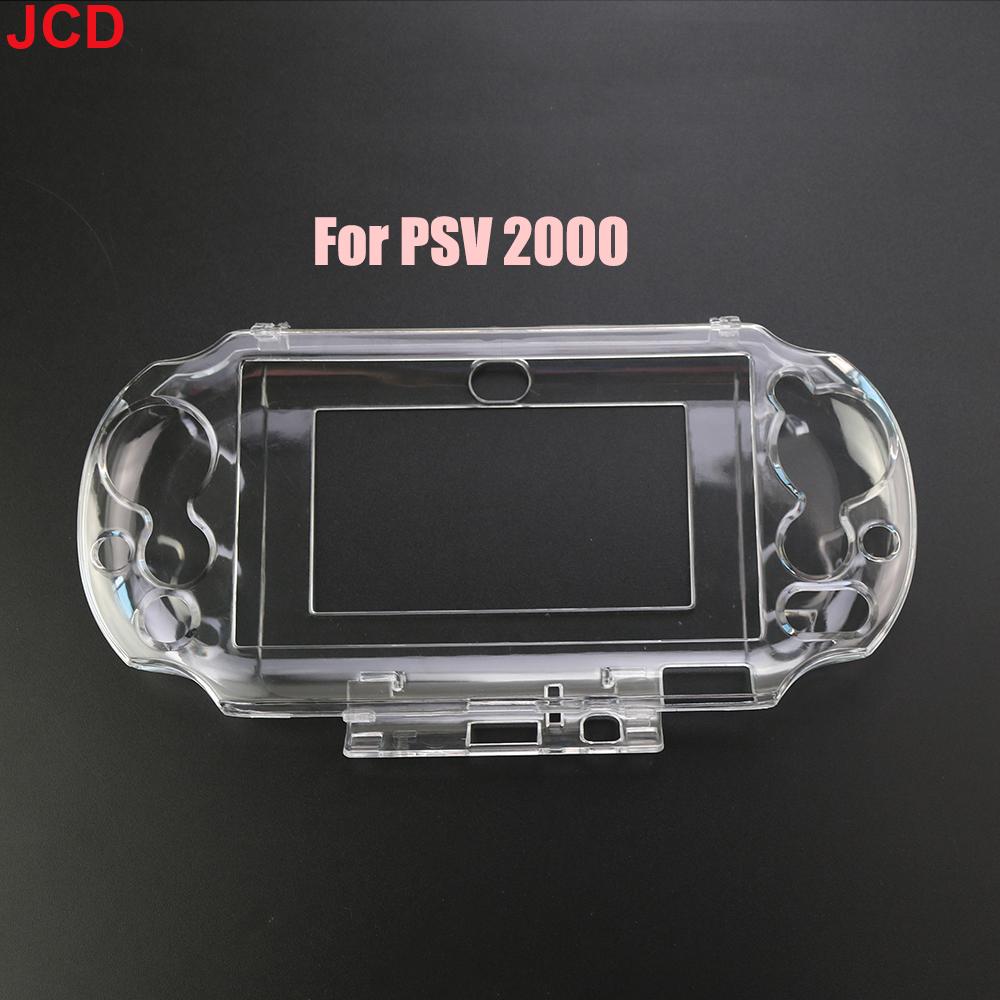 JCD 1pcs Crystal Transparent Hard Protective Case Cover Shell For  PsVita Psv PSP 1000 2000 3000 Full Body Protector Skin Case