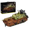 1:28 Obrněných Vozidel Panzer VIII Maus Tanků Stavebnice Válka Vojenské MOC Stavebnicové Sety Dárky k Svátku pro Dospělé 3300+ Dílků