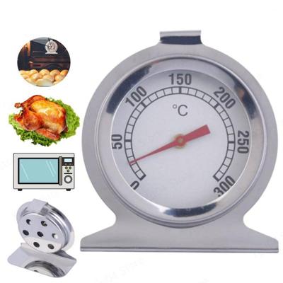 Termometro da forno in acciaio inossidabile 300 ° C Mini quadrante Stand up Misuratore di temperatura Cibo Carne Griglia Cottura Utensili da cucina