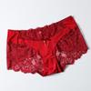 3Pcs/Set Sexy Lingerie Female Seamless Panties Super Large Underwear Women High Waist Lace Hollow Out Underpants Plus Size Brief