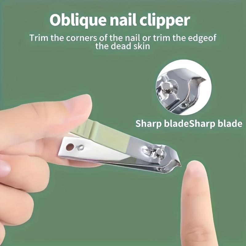 5Pcs/set Nail Clippers Set Dead Skin Scissors Pliers Nail Cutting Trimmer Pedicure Nail Manicure Tools