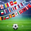 Aerlxemrbrae 2026 48 buc 14x21cm Steaguri Țări Lume NOU Steaguri Țări Cupa Mondială Ghirlandă Steag Național Șnur Banner Eveniment