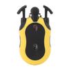 Club Score Counter Yellow 2 Holes Portable Gourd Shape Club Stroke Counter for Competition