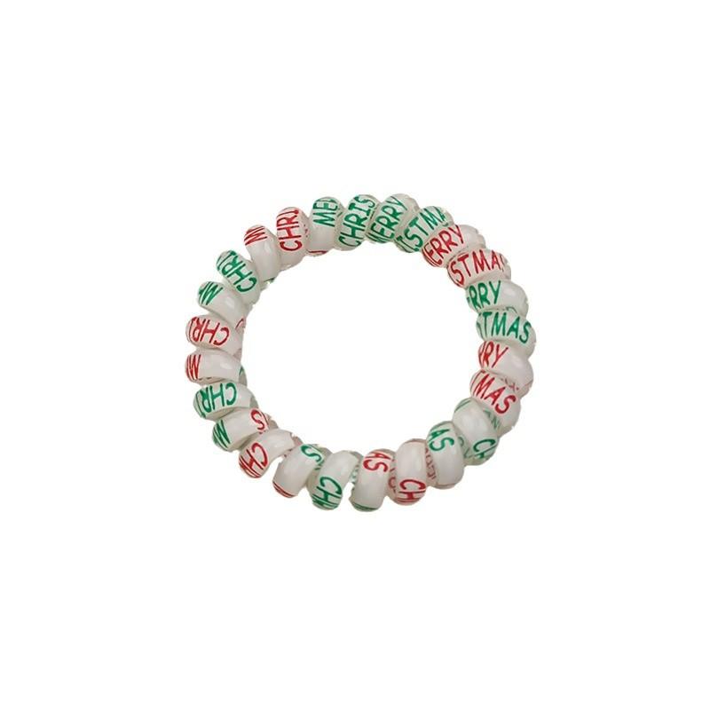 Christmas Combination Series, Telephone Line, Hair Band, Hair Rope, High Elastic And Durable Hair Rope, Headgear.