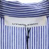 unused LIVIANA CONTI made in Italy Striped Pattern Long sleeve Shirt dress Women Used