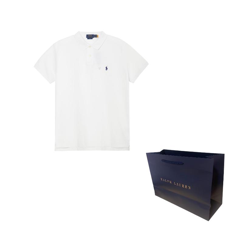 Polo Ralph Lauren Logo Embroidered Polo Shirt 710548797-001