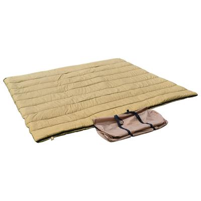 WAQ DD SLEEPINGBAG Saco de dormir familiar Solo Camping Outdoor Tipo de porta dupla 3 estações Primavera Verão Outono Temperatura operacional confortável 0℃