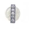 Charms Scarpe Diamante Strass Scintillante Lettera Argento Cristallo Alfabeto Decorazioni Scarpe Gioielli Slider Braccialetto Braccialetti