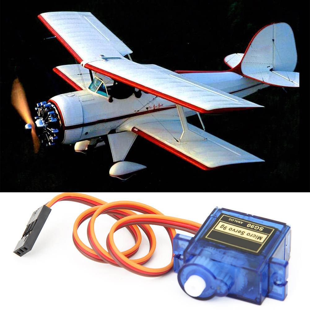 Servo Motor Remote Control RC Robot Arm Helicopter Airplane Accessories SG90 90 Degrees  180 Degrees (SG90 )