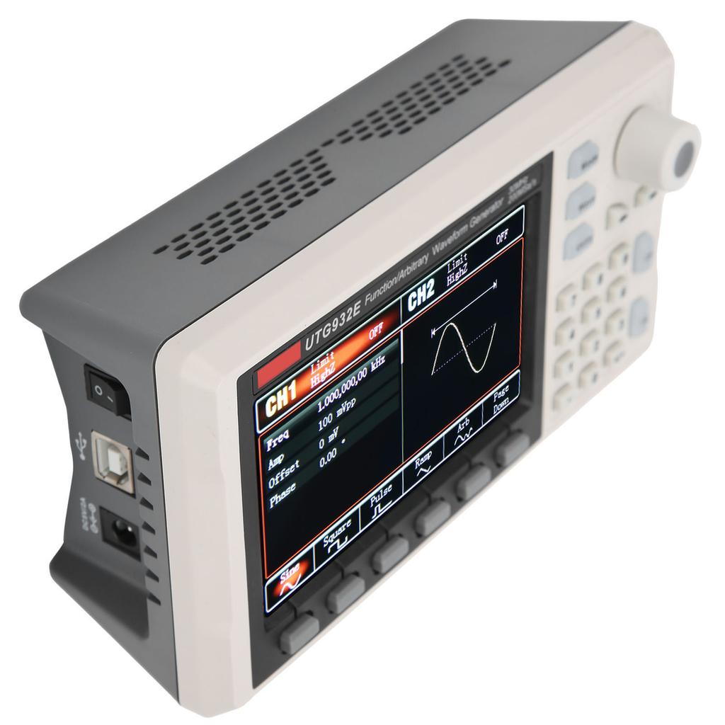 UTG932E Function Signal Generator Dual Channel Waveform Generator 30MHz 200MSa s Sampling RateEU 100‑240V