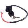 Motorcycle Ignition Switch Lock With 2 Keys For SUZUKI Ignition Key Switch 5 Wire Motorcycle Start Switch Door Locks Parts