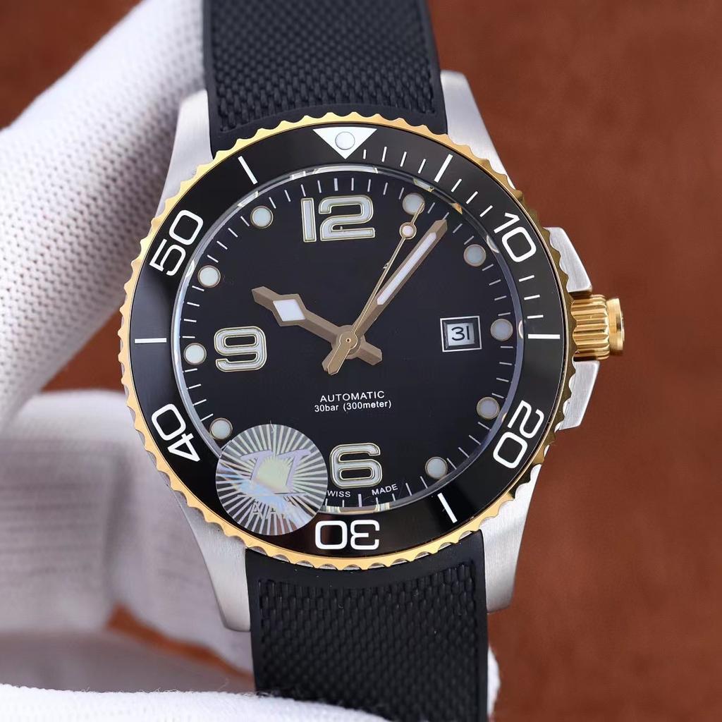 Automatic Mechanical Diving Watch Steel Belt Business Station West