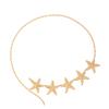 Adjustable Length Waist Chain Durability Metal Chain Ocean Vacation Body Chain for Festival Wear