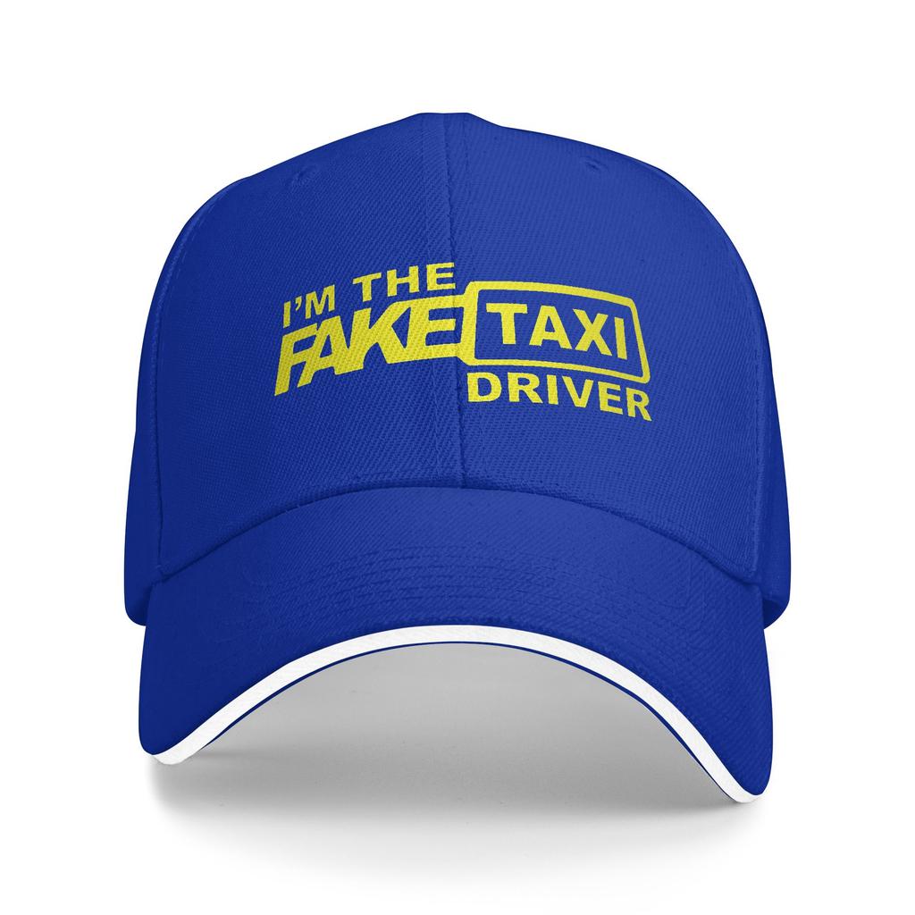 Custom Punk Fake Taxi Baseball Cap WoUnisex Unisex Adjustable  Dad Hat PerforUnisexce Snapback Hats