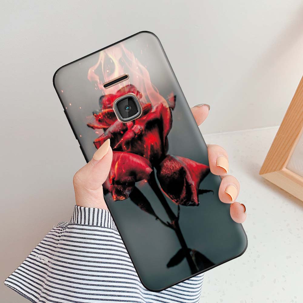 Voor Nokia 225 4G Hoesje Beschermende Telefoonhoesjes 215 4G Achterkant voor Nokia 215 4G Siliconen Leuke Bumper Voor Nokia225 TA-1321 2,4"