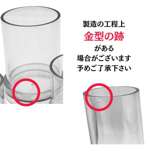 Leiasnow Cylinder Candle Mold for Soy Wax Handmade Candles, Plastic (7.5cm Diameter, Clear)