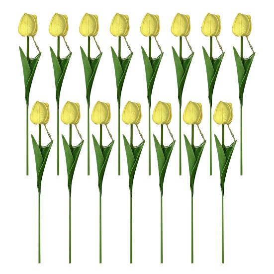 Yousheng Tulip Night Light Bouquet, Glowing Artificial Flowers with Petals, Handheld LED Lamp for Home Bedroom Decor, Valentine's Day Gift for Women