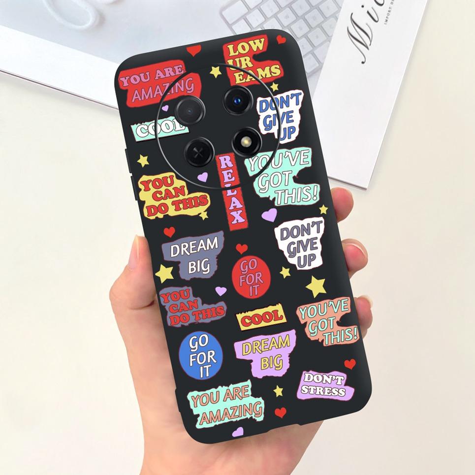 

For Huawei Nova Y91 Cool Style Dragon Black Cat Soft TPU Shockproof Back Cover For Huawei NovaY91 Y 91 Phone Case Bumper Etui Huawei Nova Y91