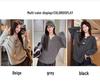 Women's Long-Sleeve Textured Brushed T-Shirt, New Spring/Autumn Korean Style, Loose Fit Versatile Base Layer Top
