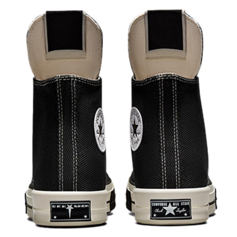 Rick Owens DRKSHDW X Converse 1970s Chuck Taylor All Star High Canvas Unisex Black