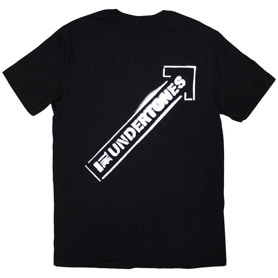 The Undertones Logo Black 100% Cotton Full Size Shirt CS062 Unisex T-Shirt XXL