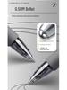 GP1008 Press-Type Gel Pen, Water-Based Ink for Students' Exams, Blue/Black/Red, Ideal for Teachers