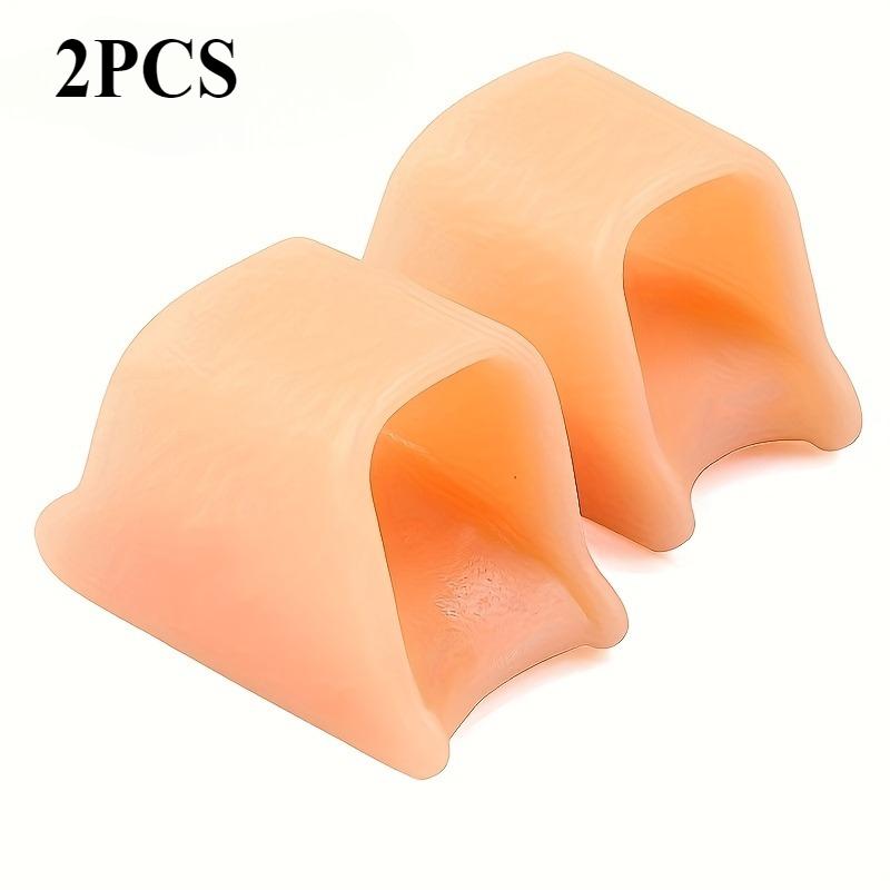 2pcs Hammer Toe Straightener for Curled Toes, Bent and Claw Toe Lifting, Toe Nail Tips and Pad