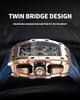 TSAR BOMBA Men's Skeleton Mechanical Automatic Watch Ceramic Japanese Movement Tonneau Silicone Strap 50M Water Resistant Luminous Luxury Business