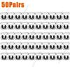 1-50Pairs Silicone Earplugs for Swimming Sleeping Soundproofing Noise Reducing Earplugs Motorcycle Noise Filtering Earplugs