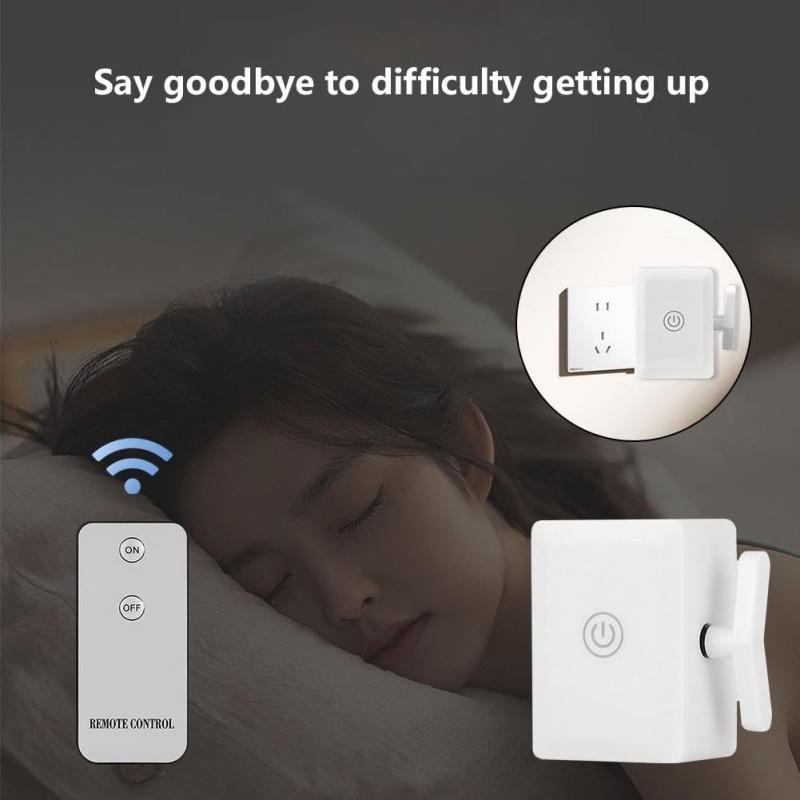 Smart Wireless Control Light Switch Off Tool Automatic Button Pusher Intelligent USB Rechargeable Lazy Remote Control Switch Home Controller