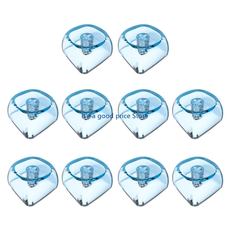 10Pcs Transparents PC Keycaps Mechanical Keyboards Keycaps Blank Backlits Keycaps For Switches Mechanical Keyboards