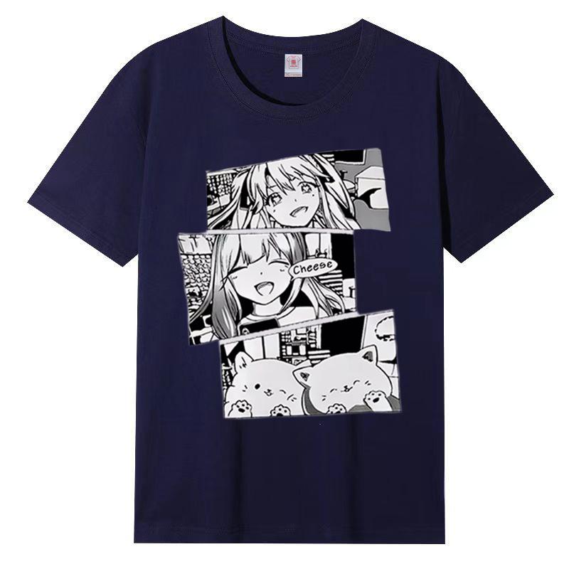 Printed Fashion Ladies Short Sleeve T-Shirt Summer