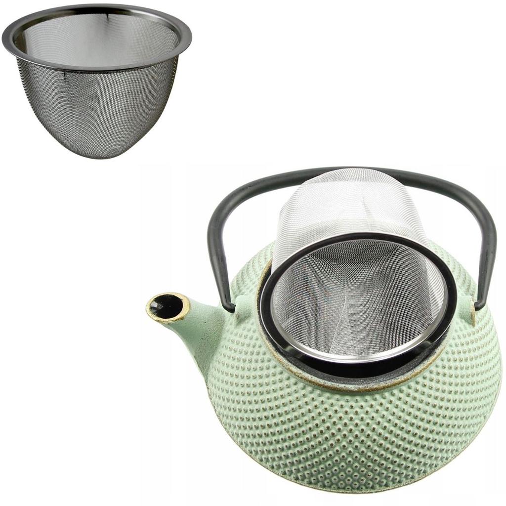 Cast Iron Kettle 0.8 L Infuser Strainer For Brewing Tea And Herbs