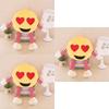 Cute Emoji Face Plush Pillow With Arms And Legs For Sofa Decor And Gift