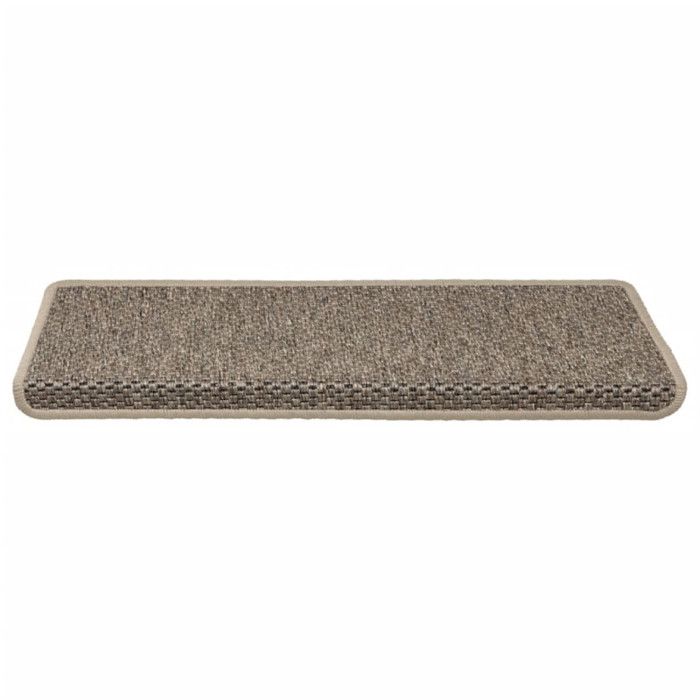 Tapis d'Escalier Autocollants - VIDAXL - 15 pcs - Antidérapants - Insonorisants - 65x21x4 cm
