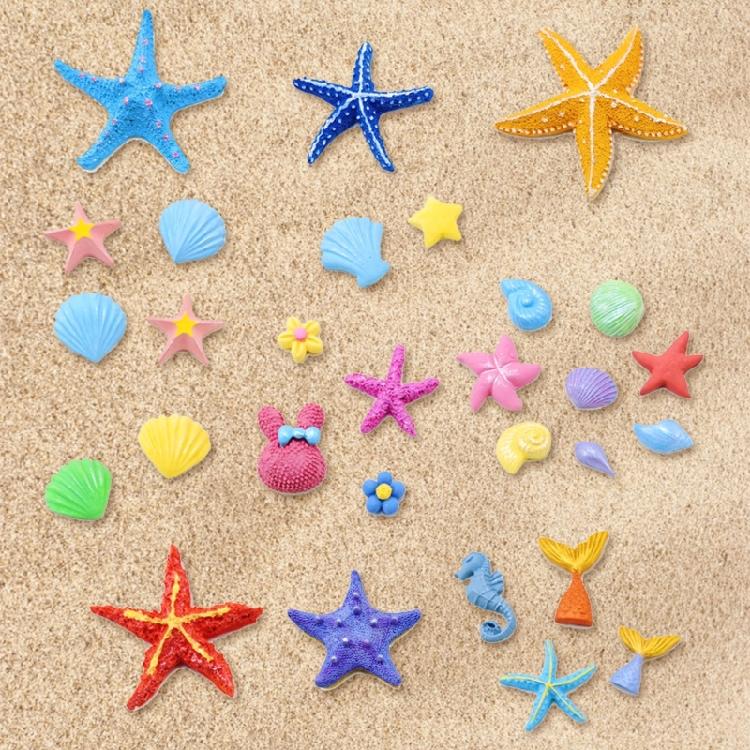 Multipurpose Silicone Craft Mold with Starfish Shell Design Perfect for Candle Soap Resin Art Craft Enthusiasts