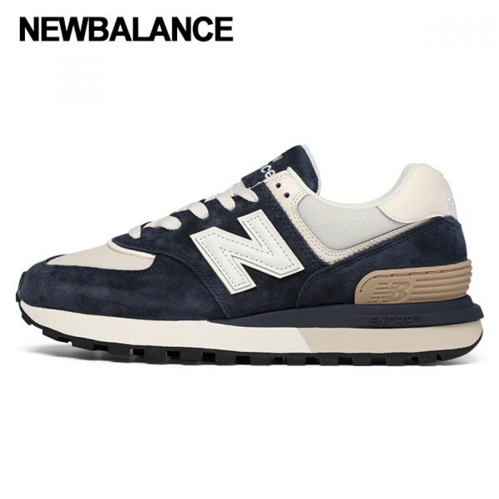 New Balance Sneaker 574 Sneaker Navy Cream U574lgrn