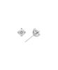 Verte [925 Silver] Deux.Silver.233 / Ecrin Dew Earring (6Mm)