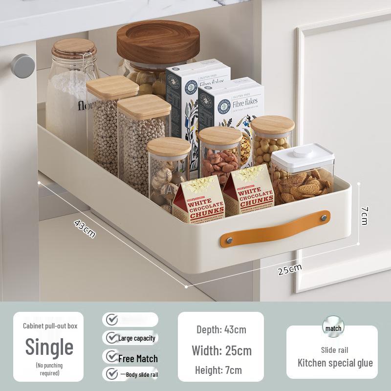 

Pull-Out Dish Rack for Kitchen Cabinets