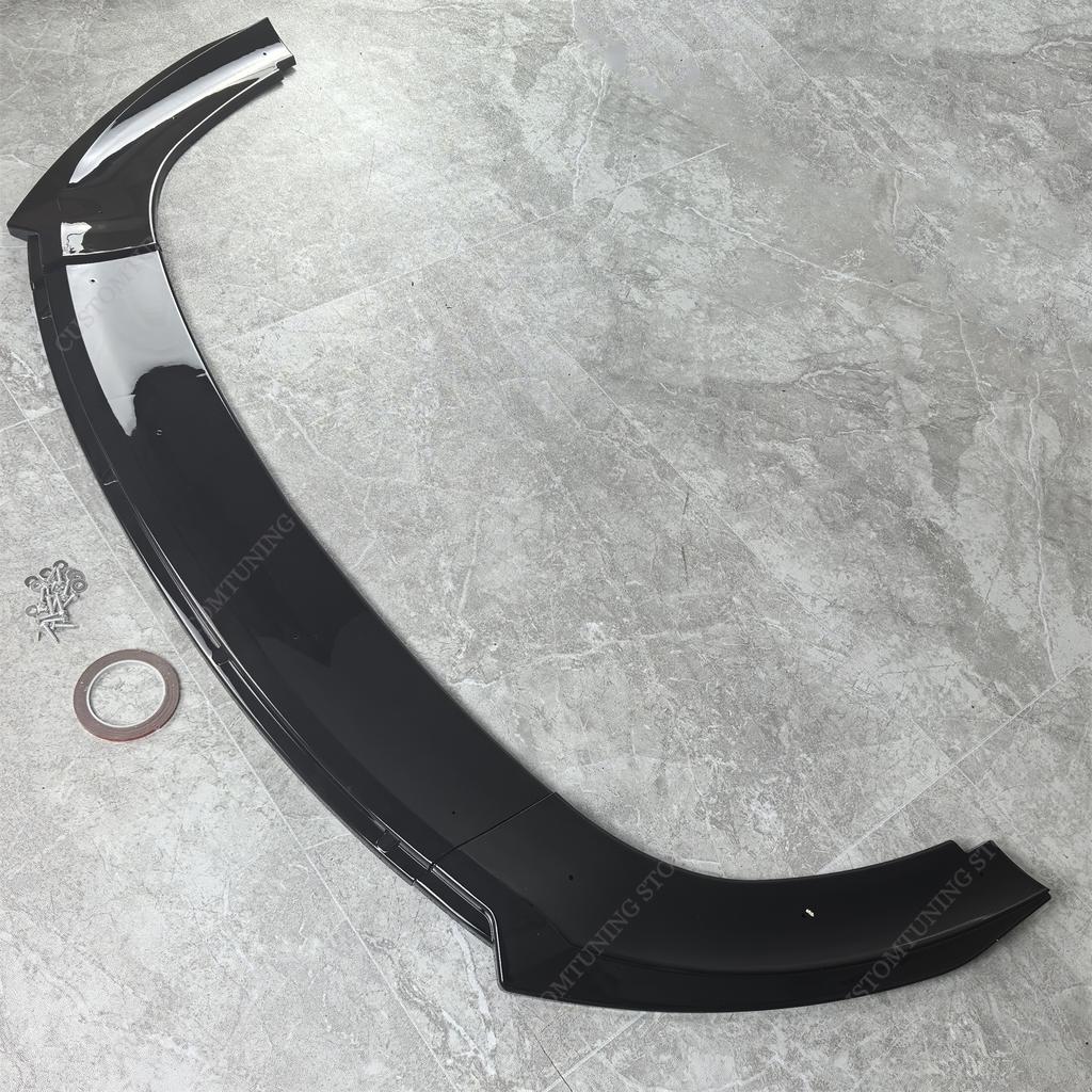 Car Front Bumper Lip Spoiler Splitter Diffuser For Seat Leon MK2 2.5 FR Cupra 2010-2012 Facelift Air Blade Bodykits Tuning