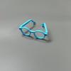 10cm & 20cm Cotton Plush Bear Glasses - Self-Deprecating Bear Doll Accessories