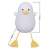 Cute Animal Silicone Lamp Duck Night Light For Kids Touch Control Dimmable Usb Rechargeable Bedside Bedroom Decor Birthday Gifts