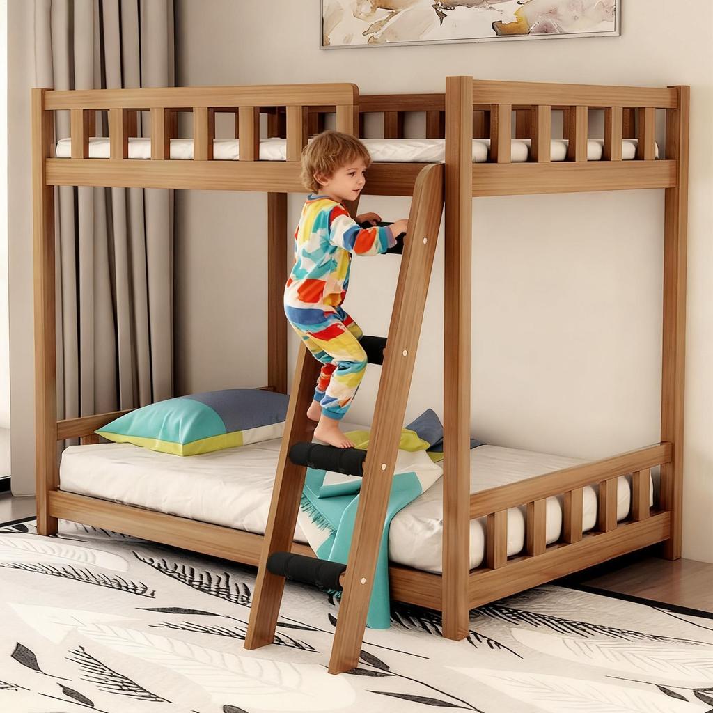 Bunk Bed Step Pads 5 Pieces Soft Anti-Slip Protector Bunk Bed Ladder Stabilizer Pads with 10 Adjustable Hoop Straps for Dorm