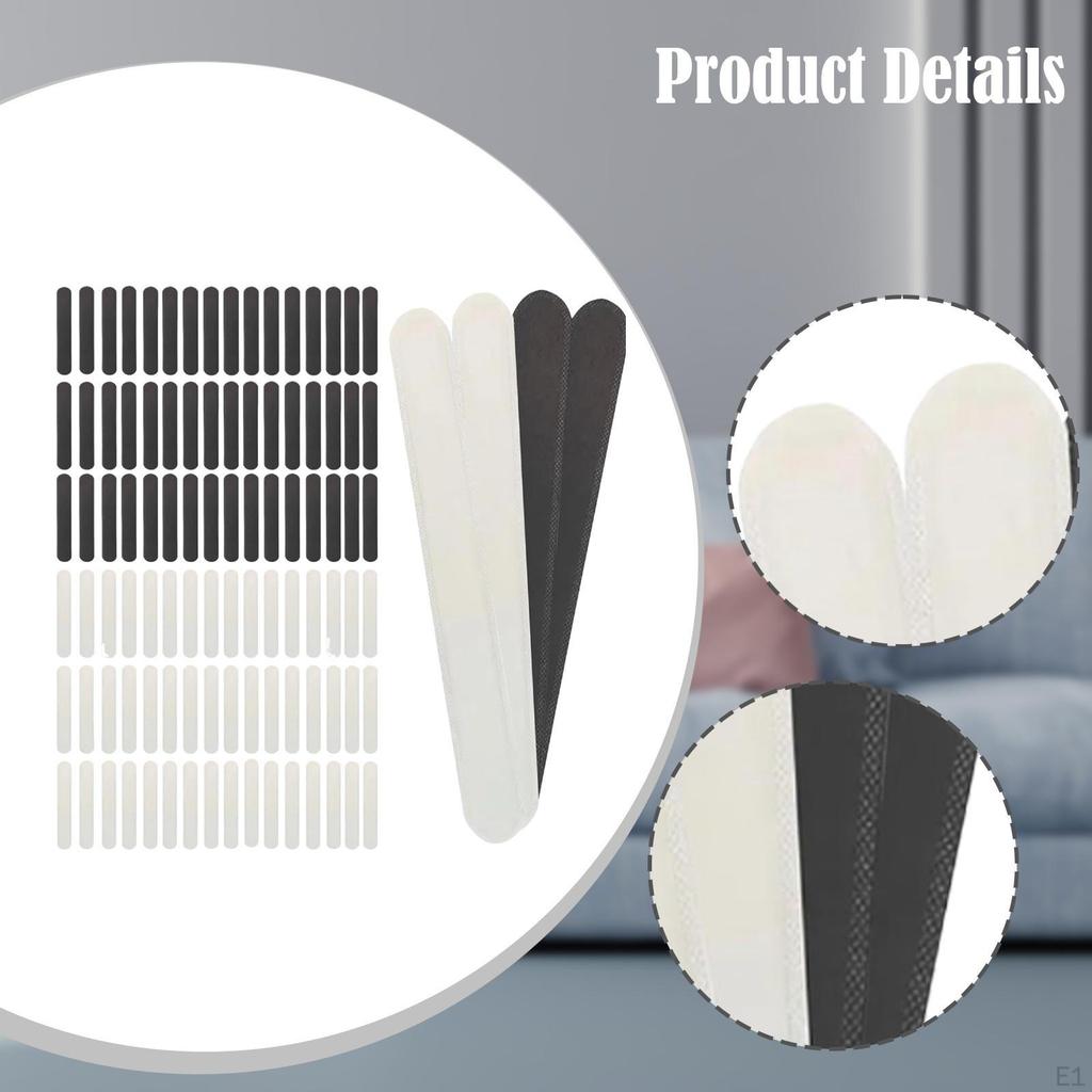 100Pcs Hat Sweat Liner Absorbent Pads Prevent Stains Cushions Absorbing for Outdoor Activities