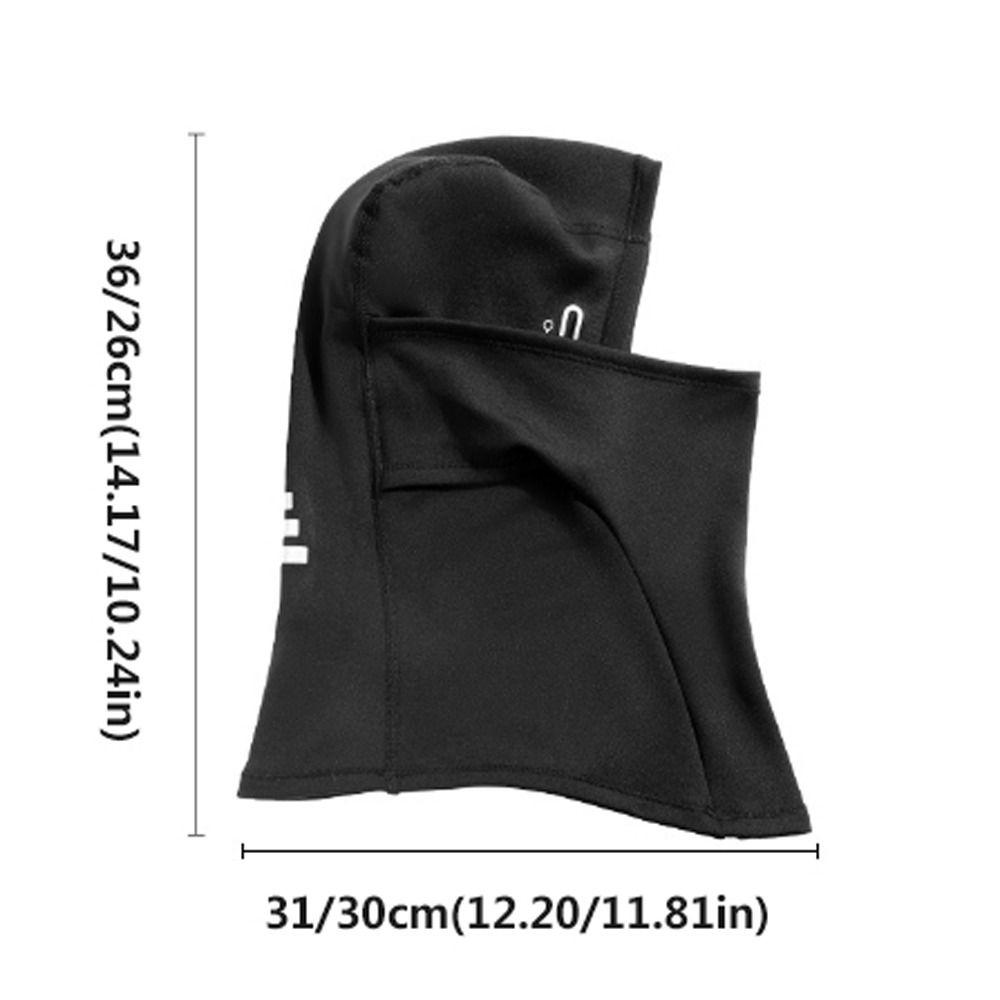 Windproof Winter Warm Running Scarf Cold-proof Hat Bike Full Face Cover  Outdoor