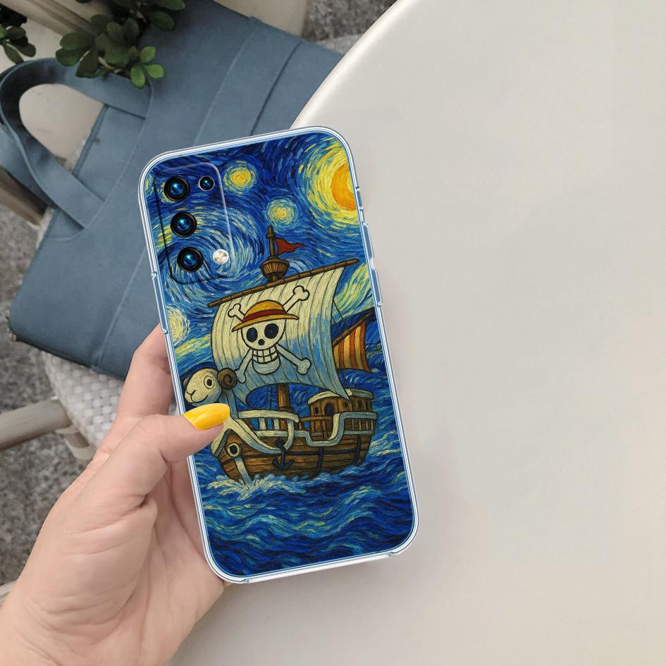 FM4 Anime One Piece Transparent Phone Case for Motorola Moto G40 G04 G05 One Ace Action Fusion + Plus Hyper Macro Vision Zoom