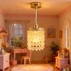 1/12 Scale Dollhouses Chandelier Miniature Furniture Pretend Play for Kids Doll House Furniture Model for Dollhouses